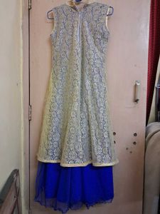Lace Overlay Dress