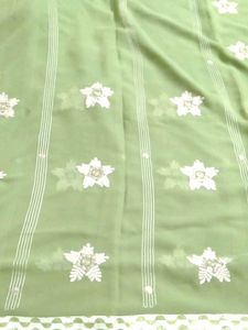 Shimmer Embroidery With Blouse