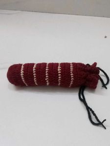 Handmade Knitted Pouch