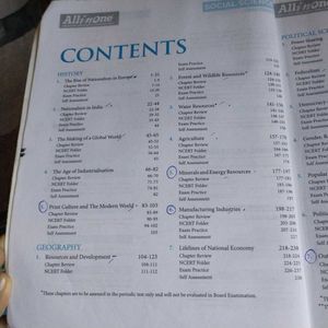Arihant All In One Class 10 Social Science Exemple