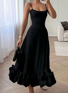Elegant Black Maxi Dress