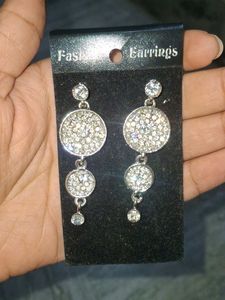 Sparkling Drop Earrings