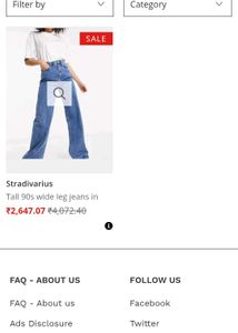 STRADIVARIUS wide Leg Jeans