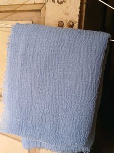 Light Blue Soft Stole .