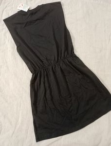H&amp;m Charcoal Black Jersey Dress