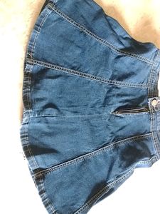 Denim  Skirt