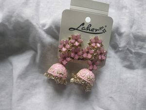 Cute Pink Jhumka