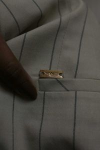 Park Avenue Striped Blazer