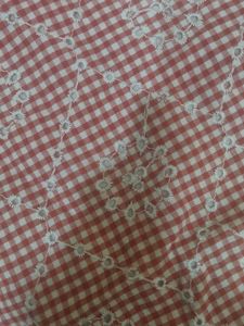Cute Gingham Girls Top