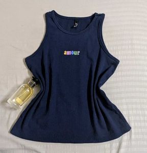 Amour Ribbed Tank Top
