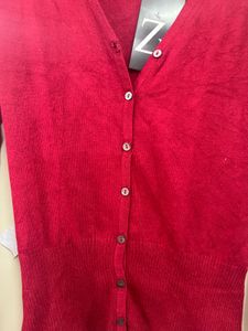 Maroonish Red Woolen Sweater