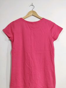 Fig Women Pink T-Shirt