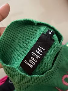 Woolen Green Top