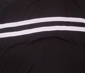 Black &amp; White Striped Tee