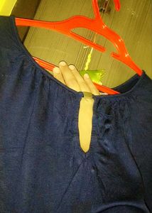 H &amp; M Brand Navy Blue Long Sleeve Top