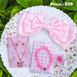 new baby pink hair accessories combo