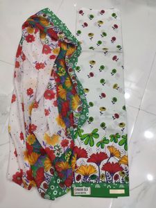 PURE COTTON PRINTED SALWAR SUIT WITH DUPATTA