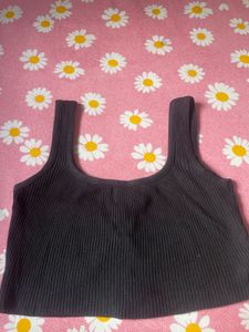 Sleeveless Crop Top