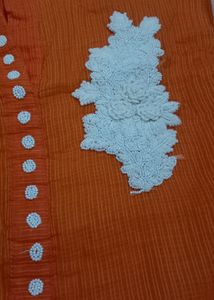 Orange Colour Kurti