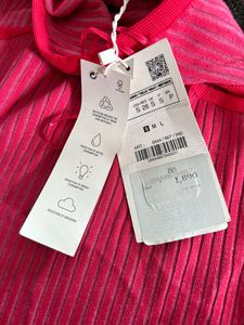 ZARA cut-out Halter Neck Dress