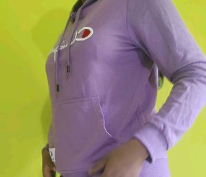 Pretty Lavender Hoodie - 36” Bust, Like New