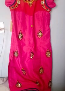 Mirror Work Kurti Set