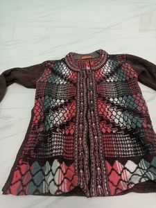 Pure Wool Beautiful Lady Sweater