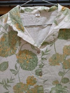 Floral Button-Up Dress