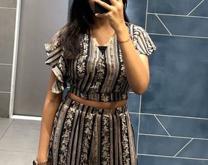 Co-ord Set Retro Pattern
