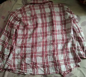Crop Top And Shirt Co-ords Set