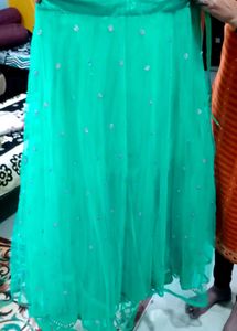 Elegant Green Indian Dress