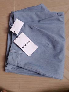 Light Blue Denim Wide Leg Jeans for Women