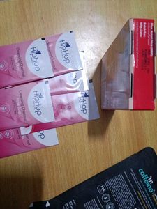 Combo Of Mcaffeine Sheet Mask &amp; Hiphop Nose Strips