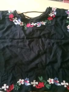 Embroidered ToP Almost Good In Condition