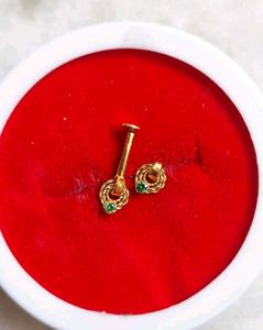 Gold Ring Type Studs