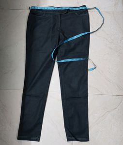 Black Skinny Denims-waist 34