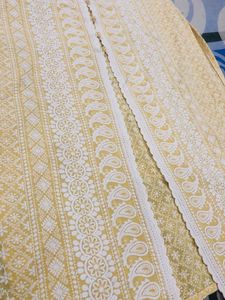 Beautiful Cream Chiken Kurti ❤️