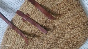 straw Woven Tote Bag