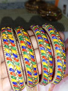 Multi Colour Bangles 🌈