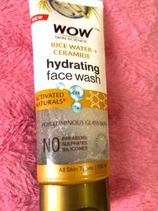 Wow Rice Water &amp; Ceramide Facewash