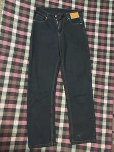 Dark Wash Straight Leg Jeans