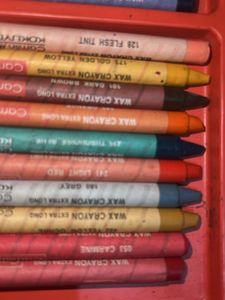 Wax Crayons Set
