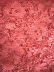 Pink Lace half sholder Top (S)