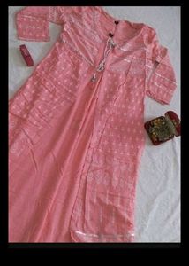 Anarkali Kurti Ethnic Set