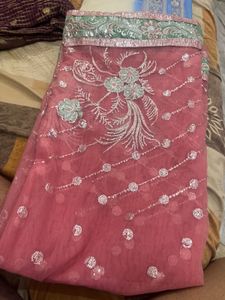 Embroidered Saree