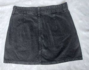 Denim Mini Skirt