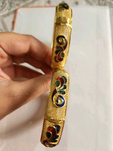 Gold-Plated Bangle Set