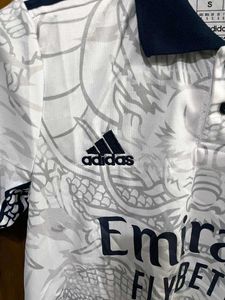 ADIDAS REAL MADRID WHITE DRAGON JERSEY S (38)