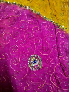 saree garba night style or jaipuri print 💗