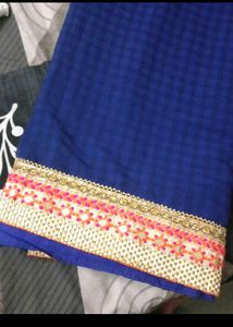 Saree With Designer Blouse